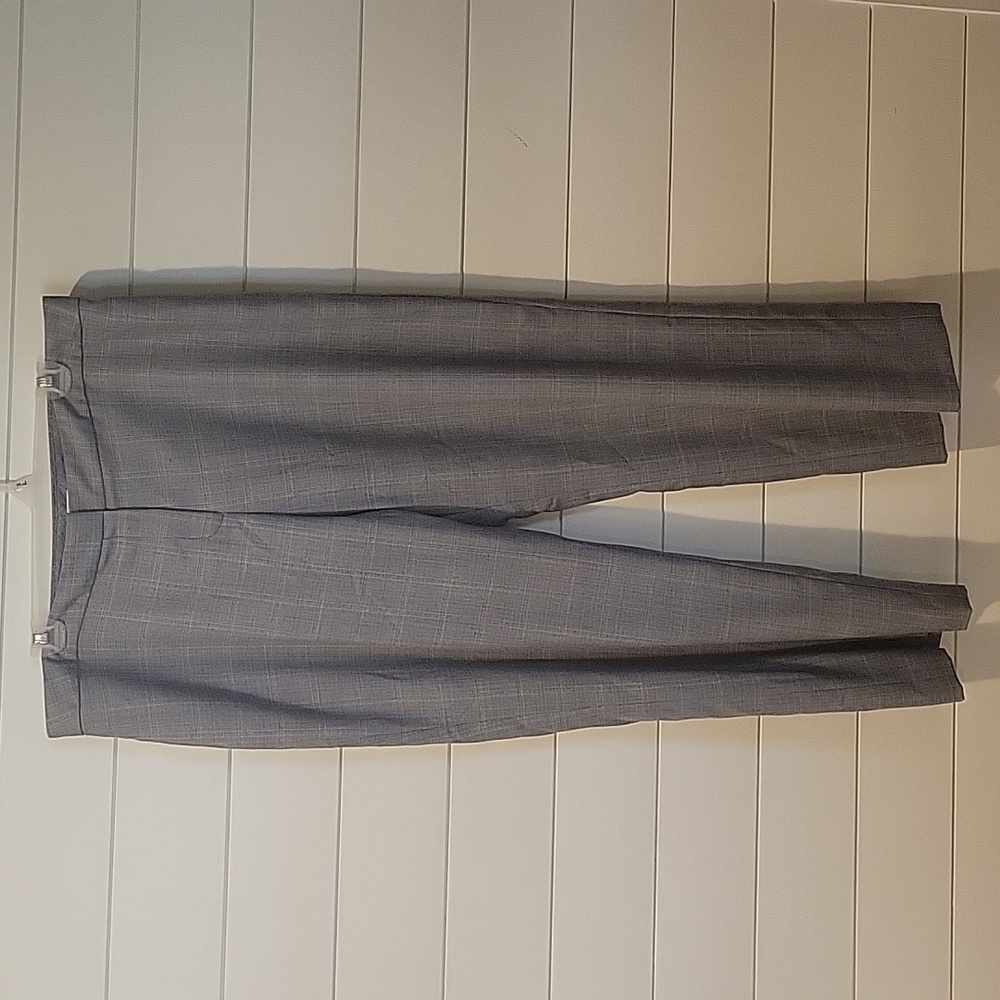 PENDLETON WOOL TROUSERS  16  BLUE/GRAY